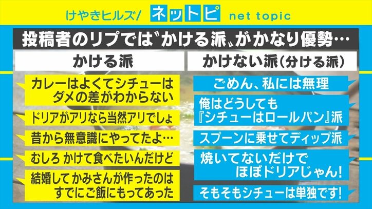 シチューをご飯にかけるかけないで論争勃発 柴田阿弥は独特なこだわりを告白食事の合間にデザートを 国内 ABEMA TIMES