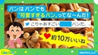可愛すぎるパン!?に10万いいね!