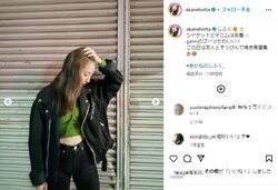 堀田茜、クールなヘソ出しファッションを披露 「気取りすぎない雰囲気が好き」「めっちゃカッコいい」と反響