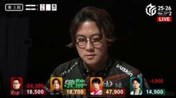 「これは激レア」驚異の“ドラ9・七対子”で三倍満のアガリ!ファンは騒然、ライバルは撃沈「ドラ9は心砕け散る…」/麻雀・Mリーグ