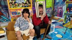 Cute Chiaki Kobayashi Attacked by Horror-themed Hiroki Yasumoto! Viewers Scream "Behind You!" "Run Away!"