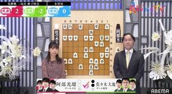 弟子に喝！深浦康市九段、大苦戦の愛弟子にビシビシ“公開説教”／将棋・AbemaTVトーナメント