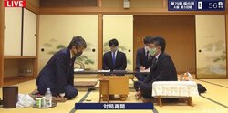 通算164局目のレジェンド対決も夜戦へ 羽生善治九段 対 佐藤康光九段 形勢ほぼ互角／将棋・順位戦A級