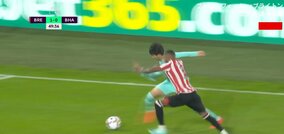 「三笘が右だと！？」三笘薫が後半開始から"右サイドで"出場　早速のチャンスメイクに「右でもやれるんかい」と総ツッコミ