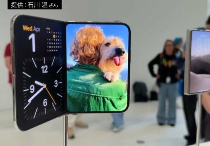 発表されたばかりのiPhone Duo（別カット）