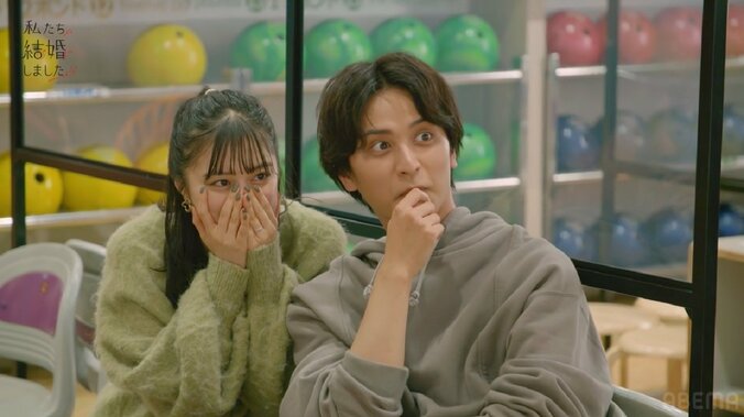 貴島明日香、顔真っ赤＆上目遣いで15歳年上夫に「愛してる」みんなの前で告白『私たち結婚しました4』第6話 5枚目