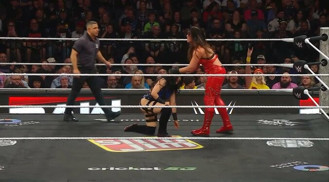 興奮気味のハルク・ホーガン風ファン