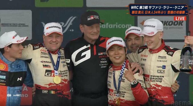 世界ラリー選手権で日本人ドライバーが34年ぶり総合優勝の歴史的快挙！ 勝田貴元、大逆転で悲願のWRC初優勝「失敗してもチームは信じてくれた」 3枚目