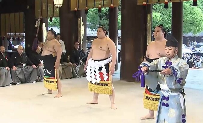 貫録十分の高安