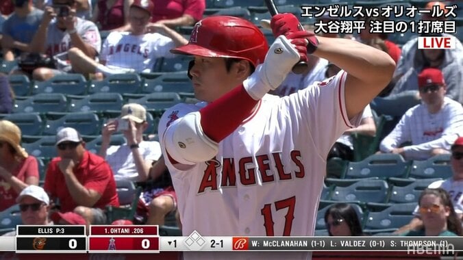 大谷翔平、復調の兆しは見えるか 開幕から16戦連続・1番スタメンも第1打席は四球で出塁 ソックス見せのオールドスタイル 1枚目