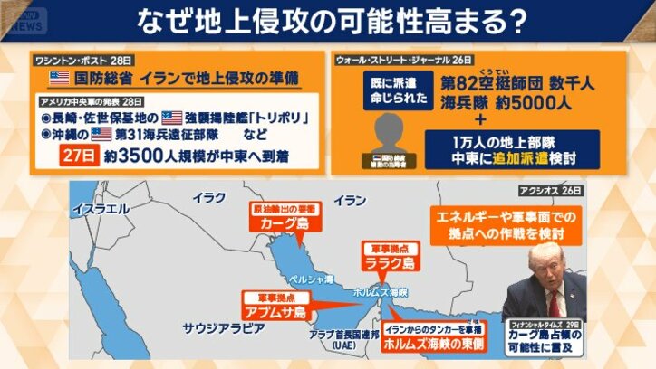 原油輸出の要衝・カーグ島を占領する可能性も