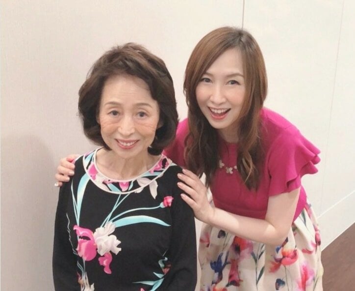 森口博子、83歳の母と『徹子の部屋』出演「緊張でガチガチ」
