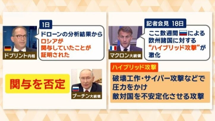 ドイツ、フランスの反応は