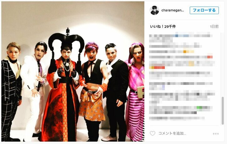 クオリティ高ッ！　HYDEの美しすぎる“女王”コスプレとオリラジのジョジョ仮装コラボが話題に