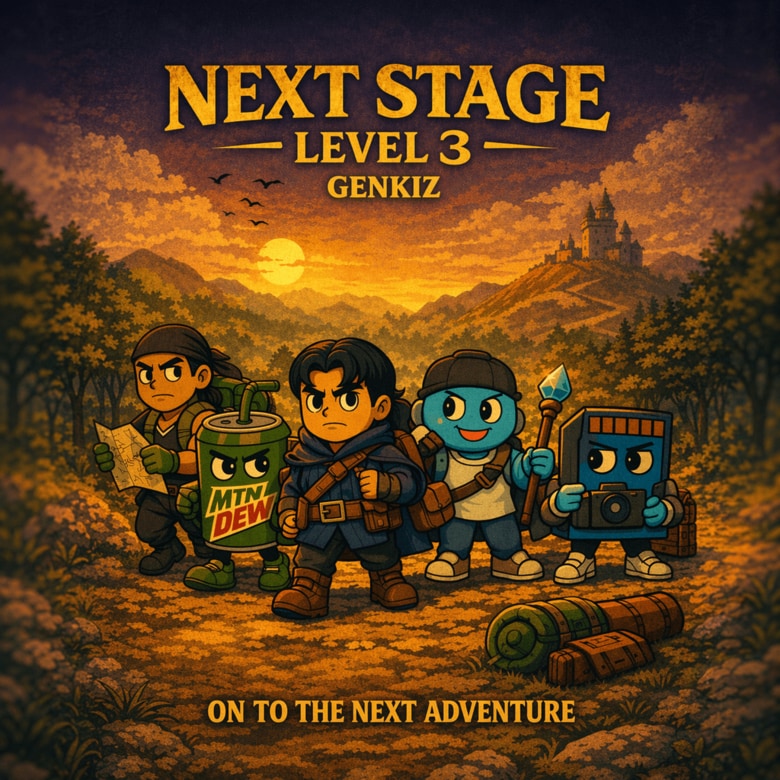GENKIZ （ゲンキッズ）が、最新作『NEXT STAGE』をリリース。 現実のアップダウンを “ 進む手順 ” に変えた、全9曲のステージ。