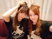 乃木坂・齋藤飛鳥＆星野みなみ、おそろいTシャツ・ポニーテール2ショットにファン絶賛「なにそれ可愛いすぎ」
