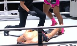 何が起こって倒れた？ 一瞬の衝撃KO  15戦無敗の男が悶絶「どこで合わせたのか…」困惑の劇的結末