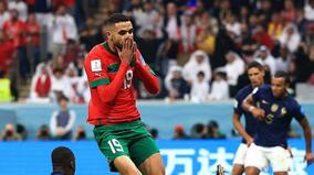 モロッコ代表FWエンネシリ、3回しかボール触らず…「W杯最小記録」だった