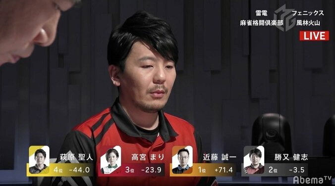 “麻雀IQ220”が全集中すると「盤面を全て読み切れる時がある」勝又健志の本気読みがとてつもない 1枚目