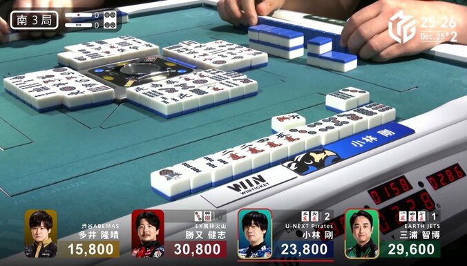 小林、レギュラー通算200戦目のメモリアルなアガリ