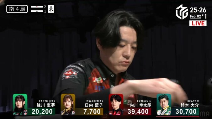 もうミスできない…超慎重な内川の手つき