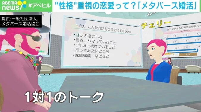 カップル率8割の “メタバース婚活” 「顔と年収」が見えないからこそ見えるもの 1枚目