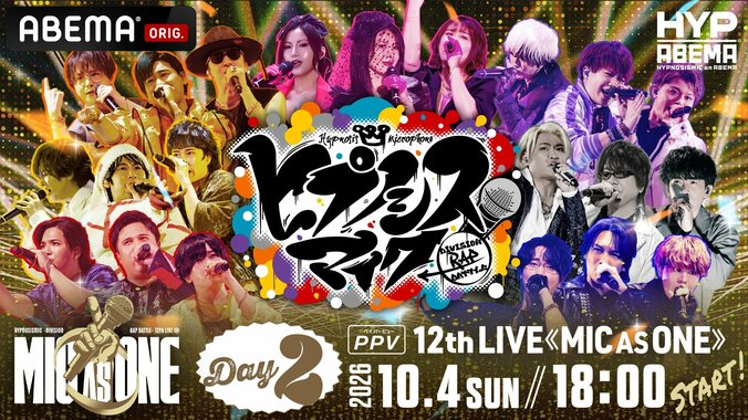 全7ディビジョン集結！『ヒプノシスマイク』9周年イベントと12thライブの生放送決定 5枚目