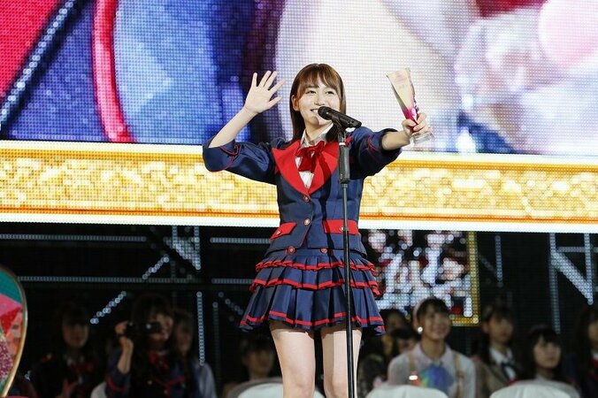 柴田阿弥、『AKB48 世界選抜総選挙』での“SKE大躍進”伝える立場に「感慨深い」 6枚目
