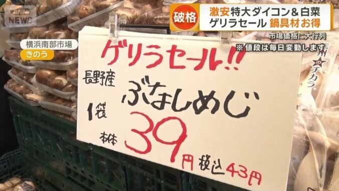 ブナシメジ1袋43円