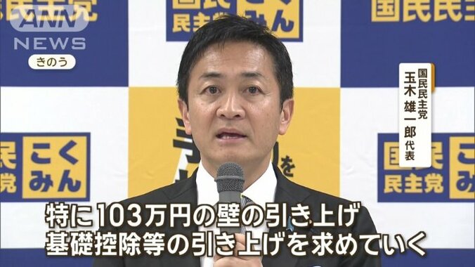 国民民主党　玉木雄一郎代表