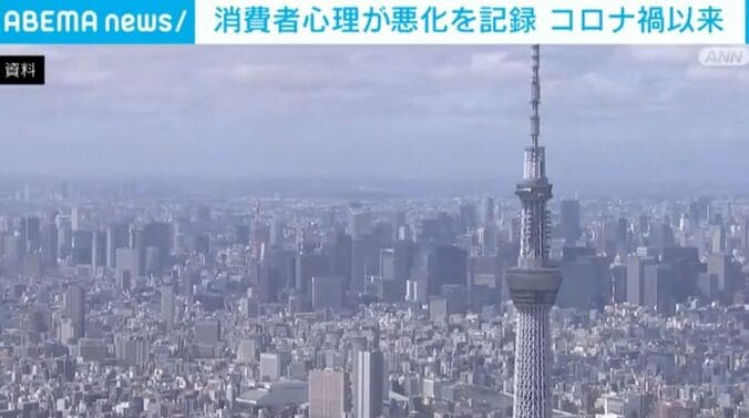 東京上空の様子