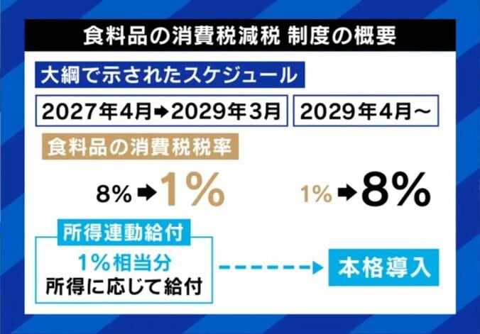 世界から見ても賛否 日本の食料品消費減税（仕組みの解説）