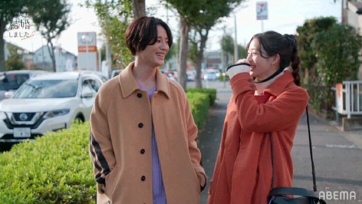 足立梨花、夫・塩野瑛久の実家・クレープ屋を訪問、塩野のクレープ作りに「すごい」「本当に美味しい！」と絶賛『私たち結婚しました2』第4話