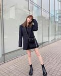 めるる、美脚が眩しいブラックコーデの私服を披露！「めちゃめちゃどタイプ」「ほんとに憧れ」とファン悶絶