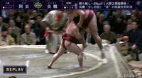 炎鵬の劇的勝利に割れんばかりの大歓声| 無料のインターネットテレビは【AbemaTV(アベマTV)】
