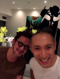 海老蔵、寺島しのぶ＆中村獅童との食事ショット披露　「ほのぼのする」と反響