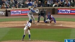 一体、何が起きた？ 今永昇太の魔球で大谷翔平に“異変”？「どうした」「珍しいな」 “あまり見ないスイング”でマン振り三振