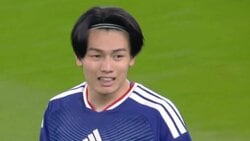 「もう世界レベル」上田綺世、60mロングキックを完璧“胸トラップ”→反転＆鬼キープでファウル誘発「異次元すぎる」ファン驚愕の圧巻ボールコントロール