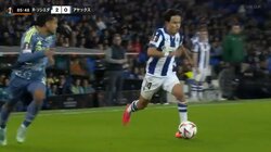 久保建英、ヨーロッパリーグで初ゴール＆アシスト！「嘘だろ」「30mくらい個人技」完全独走ドリブル＆完璧フィニッシュの瞬間