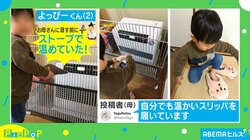 現代の家庭に現れた小さな秀吉！母のスリッパを温める可愛らしい２歳児にほっこり