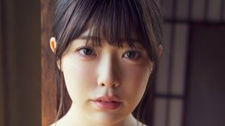 “Fカップアイドル”塩見きら、和なランジェリーグラビア 『FLASH』カムバック掲載