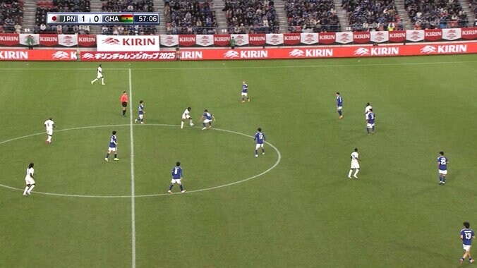 「ワールドクラスだ」「異次元」佐野海舟の“鉄壁すぎる守備”にファン騒然！「全部ボール奪取するやん」ガーナFWを封殺した瞬間 4枚目