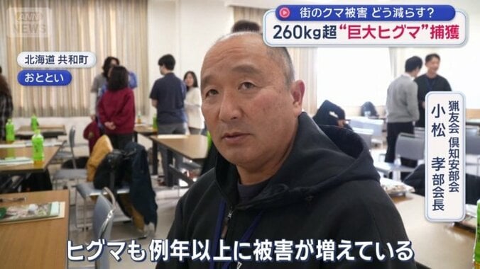 猟友会　倶知安部会　小松孝部会長