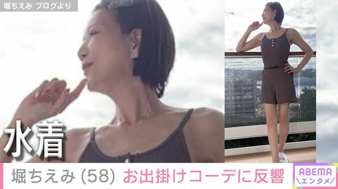 堀ちえみの水着姿