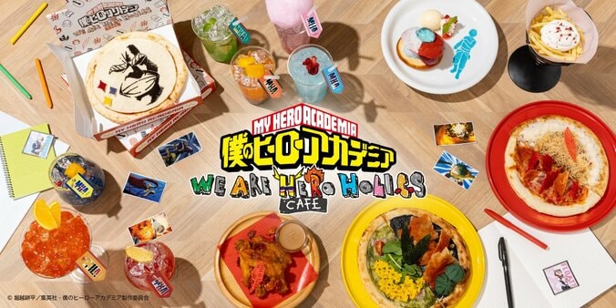 アニメ「ヒロアカ」テーマカフェが10月16日より東京・大阪・愛知・北海道の4都市で順次開催決定！ 2枚目