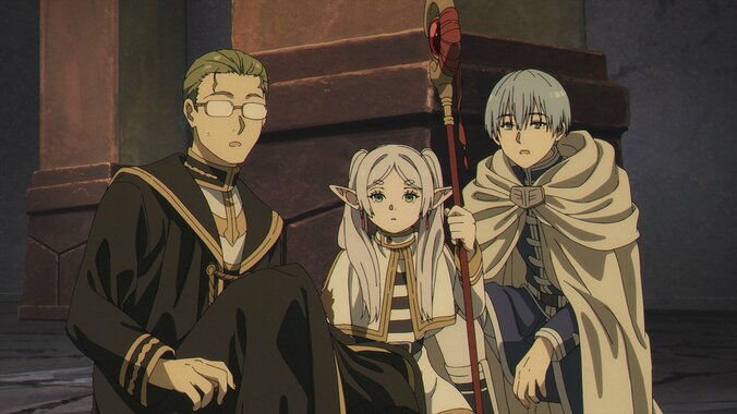 穴に落ちた3人、地上へ出られるか？アニメ『葬送のフリーレン』2期1話あらすじ&先行カット解禁 3枚目