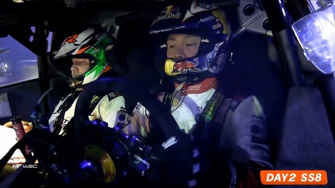 世界ラリー、日本人ドライバーの“豪快ドリフト”に現地ファン熱狂 2年連続表彰台も「次はもっとプッシュしたい」 4枚目