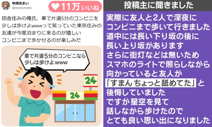 投稿主への取材
