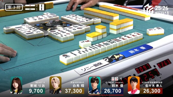 強さがレベチ！親満貫を余裕でアガる鈴木優