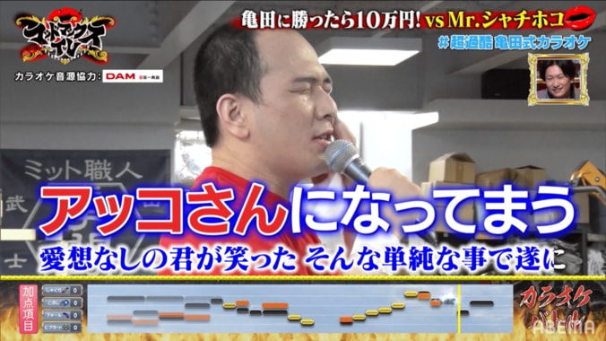 亀田大毅にカラオケで勝ったら10万円！Mr.シャチホコがミスチルで挑むも「アッコさんになってまう」 1枚目